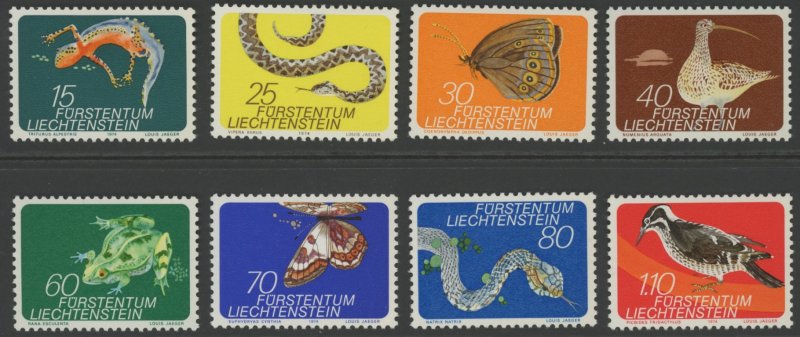 Liechtenstein 534-41 mint NH  (2745 154.j)