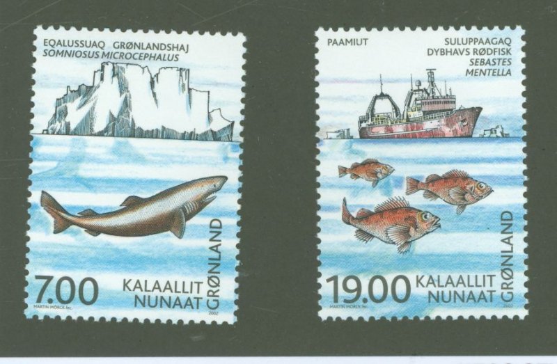 Greenland #401-2  Single (Complete Set)