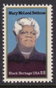 2137 Mary McLeod Bethune MNH