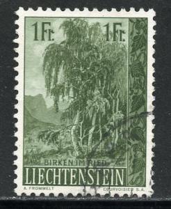 Liechtenstein # 314, Used. CV $ 8.00