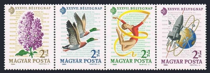 Hungary B239-B242a,B242b,MNH. IMEX-64:Lilas,Mallards,