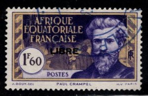 French Equatorial Africa Scott 112 Used 1940 stamp