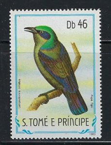 St Thomas and Prince 747 MNH 1983 Bird (an5566)