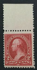 MOMEN: US #249 MINT OG NH POST OFFICE FRESH #29837