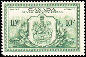 Canada Scott E10 Mint never hinged.