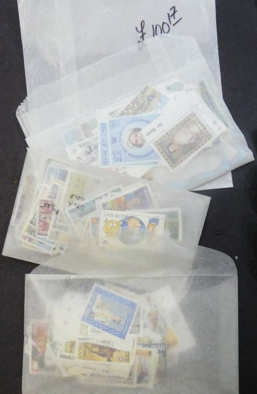 EDW1949SELL : I.O.M. Very neat collection of all VF MNH. Total Face Value £1,904