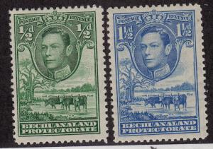 BECHUANALAND PROTECTORATE MNH Scott # 124, 126 King George VI (1 Stamp) -1