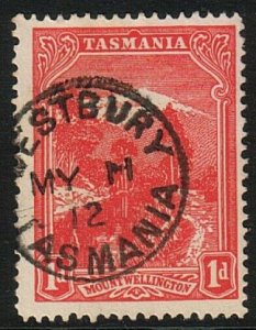 TASMANIA 1912 1d WESTBURY cds..............................................17417