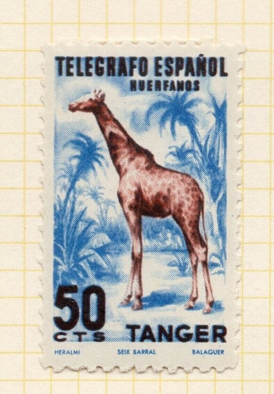 Tangier 1950s pictorial Early Issue Fine Mint Hinged 50c. NW-13843