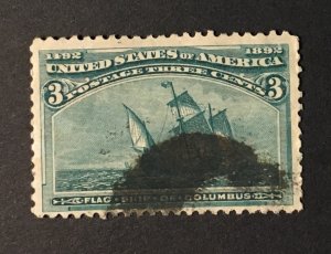 United States Sc. #232, used