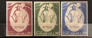 Vatican City 1968, #467-69, MNH, CV $.75