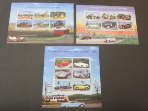 Guyana 2000 Sc 3464-66 car set MNH