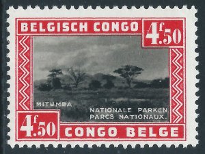Belgian Congo, Sc #172, 4.50fr MH