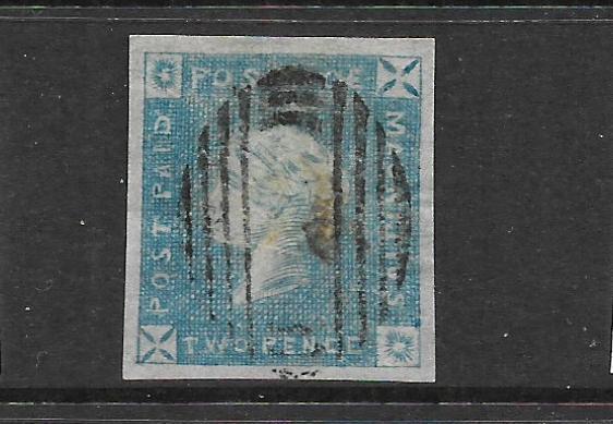 MAURITIUS  1859   2d   QV   FU   SG 37