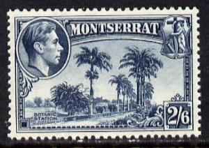 Montserrat 1938-48 Botanic Station 2s6d slate-blue P13 un...