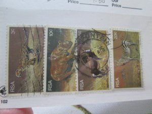 South Africa #465-8 used set 2023 SCV = $1.30