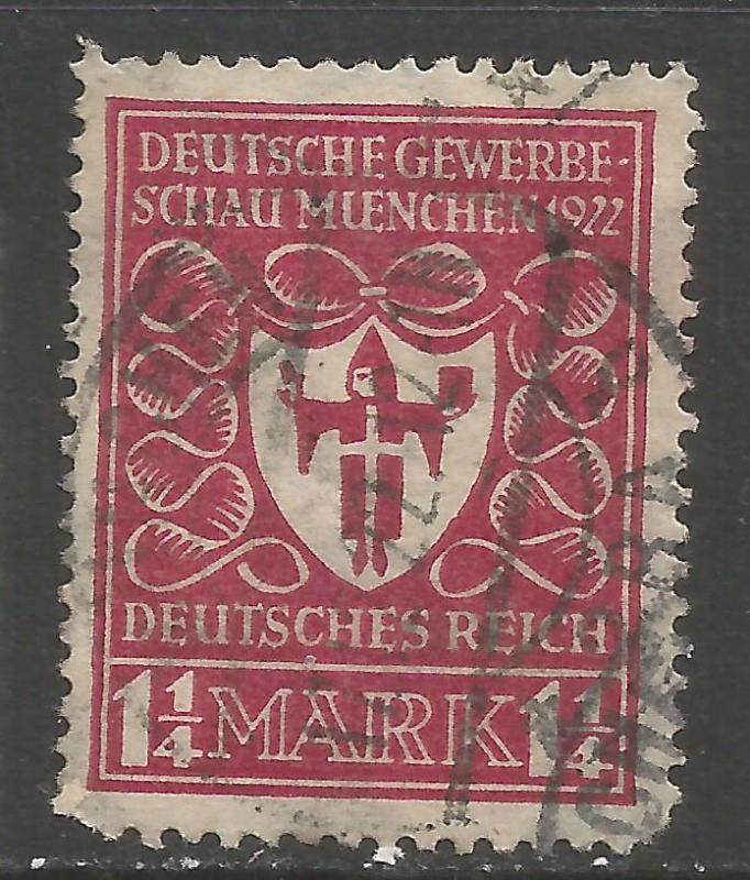 GERMANY 212 VFU E552-1