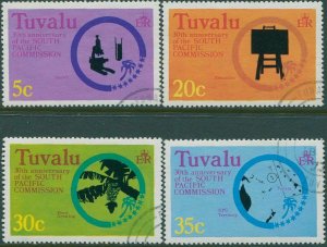 Tuvalu 1977 SG54-57 South Pacific Commission set FU