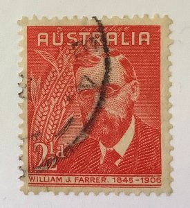 Australia 1948  Scott 213 used - 2.½p,  William J.  Farrer