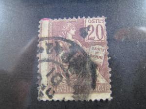 FRANCE - SCOTT # 118 - Used    