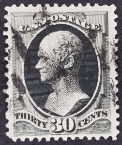 United States, Scott #190, F-VF used, couple short perfs