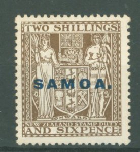 Samoa (Western Samoa) #156  Single