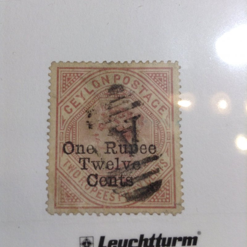 Ceylon  # 115  Used