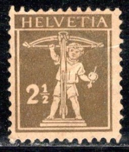 Switzerland Scott # 155, mint hr