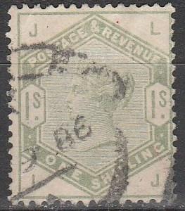 Great Britain #107 F-VF Used CV $250.00 (B1893)