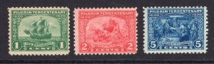 USA 1920 Pilgrim Set - OG MNH - SC# 548-550  Pls Read Description (ref# 239152)