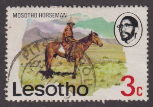 Lesotho 200 Mosotho Horseman 1976