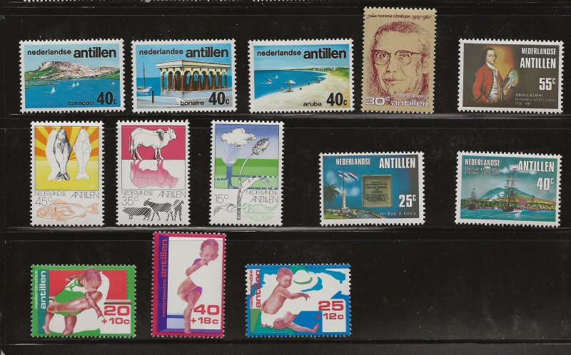 Nether. Antilles 1976 issues  MNH-MH