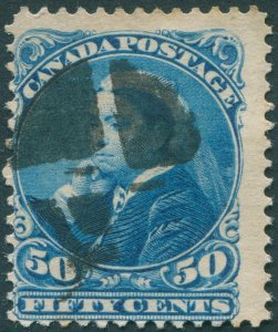 Canada 1893 50c blue SG116 used