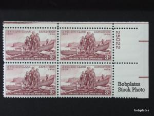 BOBPLATES #1063 Louis & Clark Upper Left Plate Block 25021 F-VF NH SCV=$1