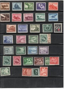 GERMANY COLLECTION ON STOCK SHEET MINT/USED