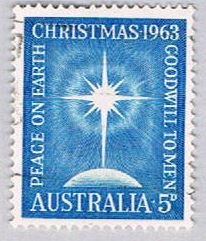 Australia 380 Used Star of Bethlehem 1963 (BP55519)