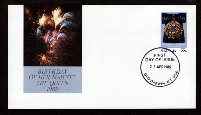 Australia 1985 FDC Queen's Birthday!