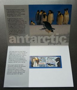 Australia Antarctic Territory Penguin 2000 Wildlife (p. pack) MNH