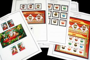 COLOR PRINTED CHRISTMAS ISLAND 2011-2020 STAMP ALBUM PAGES (55 illustr. pages)