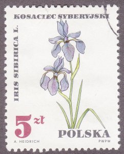 Poland 1515 Sibirica Iris 5.00zł 1967