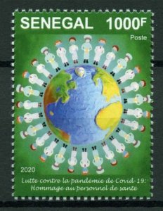 Senegal 2020 MNH Medical Stamps Fight Against Corona Frontline Workers 1v Set 
