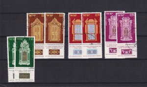 SA08c Israel 1972 Jewish New Year - Holy Arks from Italy used stamps