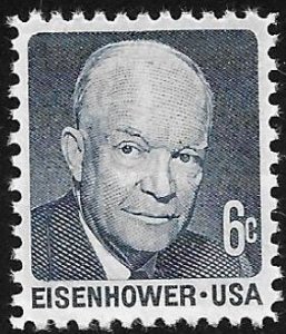 1393   6c  President Dwight D. Eisenhower    Mint NH OG