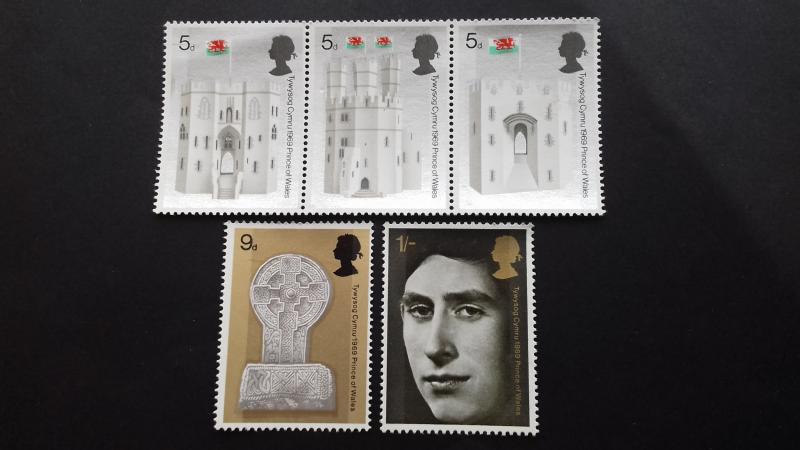 Great Britain 1969 Castles Mint