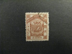 North Borneo #27 used pencil numeral on back a23.5 9853