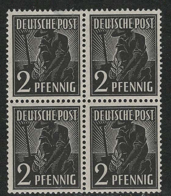 Germany AM Post Scott # 557, mint nh, b/4