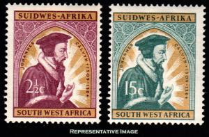 South West Africa Scott 298-299 Mint never hinged.