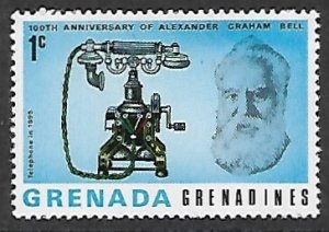 Grenada Grenadines # 206 - A.Graham Bell - MNH.....{BRN22}