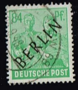 Germany 1948,Sc.#9N16 used. 2nd Allied Control Council Issue. cv.€ 100