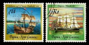 Papua New Guinea #674-675 used